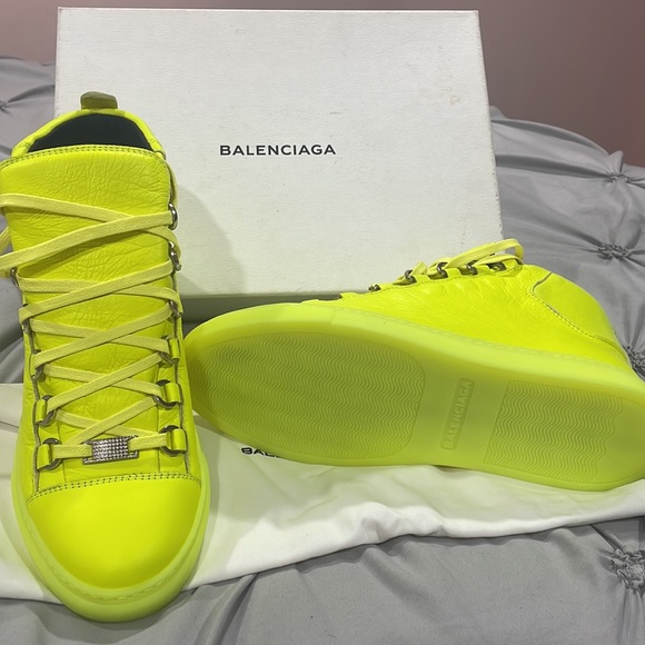 Neon yellow Arena Balenciaga - Picture 4 of 5